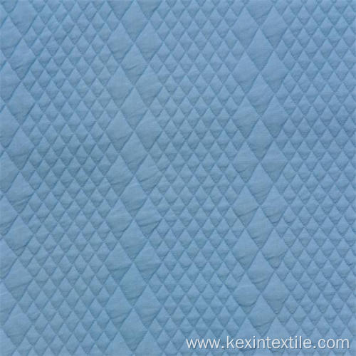 100% polyester jacquard quilted knitted printed fabric